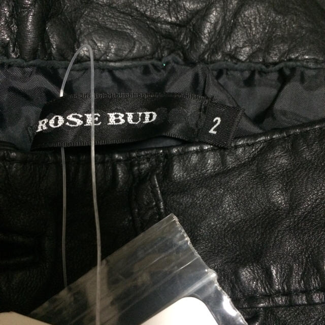 ROSE BUD(ローズバッド)の新品未使用 ROSEBUDレザースカート レディースのスカート(ミニスカート)の商品写真