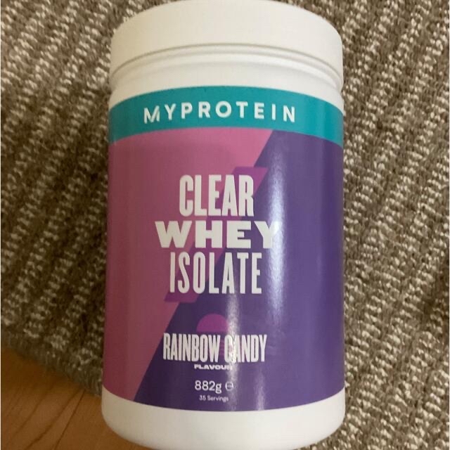 MYPROTEIN(マイプロテイン)のクリアホエイアイソレート レインボーキャンディー 食品/飲料/酒の健康食品(プロテイン)の商品写真