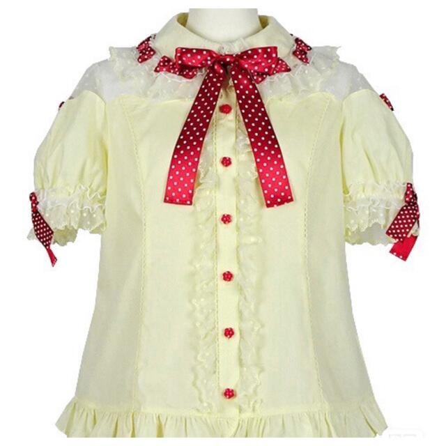 angelic pretty スカラップチュールブラウス