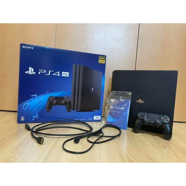 SONY PlayStation4 pro CUH-7200BB01 ソフト5本