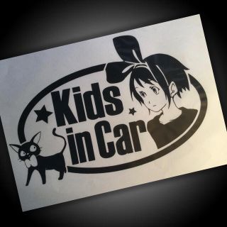 カッティングステッカー❣️kids in car❣️めちゃカワ❤️(外出用品)