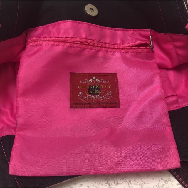 ハローキティ(ハローキティ)のハローキティ　DEARISIMO  コラボバッグ　着物　和装　桜　トートバッグ レディースのバッグ(トートバッグ)の商品写真