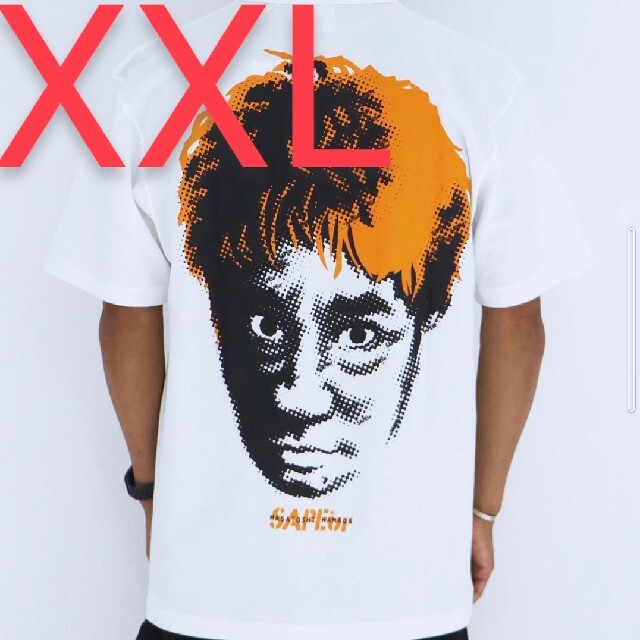 SAPEur サプール × 浜田雅功 Tシャツ Lサイズ オレンジ - Tシャツ SAPEur サプール × 浜田雅功 Tシャツ Lサイズ オレンジ - Tシャツ