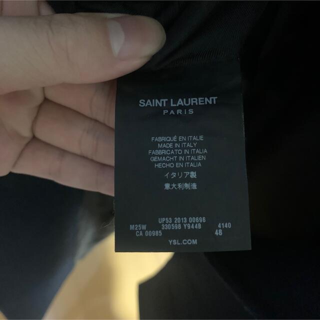 Saint Laurent(サンローラン)のsaint laurent 13aw 金ボタンコート 48 メンズのジャケット/アウター(チェスターコート)の商品写真