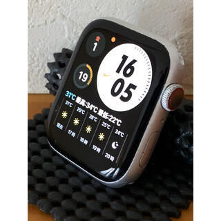 Apple Watch - Apple Watch4 Nike GPS＋Cellular 44mm シルバー