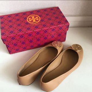 トリーバーチ(Tory Burch)のトリーバーチ　Tory Burch バレエパンプス　ベージュ(バレエシューズ)