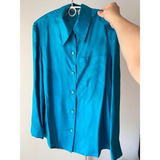 プラダ(PRADA)のPRADA silk blouse size 36(シャツ/ブラウス(長袖/七分))