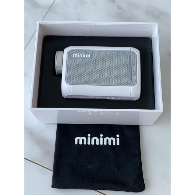 キャディトーク MINIMI ゴルフ用レーザー距離計 White 新品日本製 crm