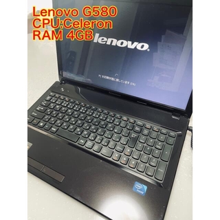 レノボ(Lenovo)の【値下げしました】LenovoG580<初期化済>(ノートPC)