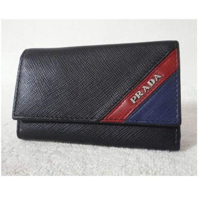 PRADA キーケース6連 サフィアーノレザー