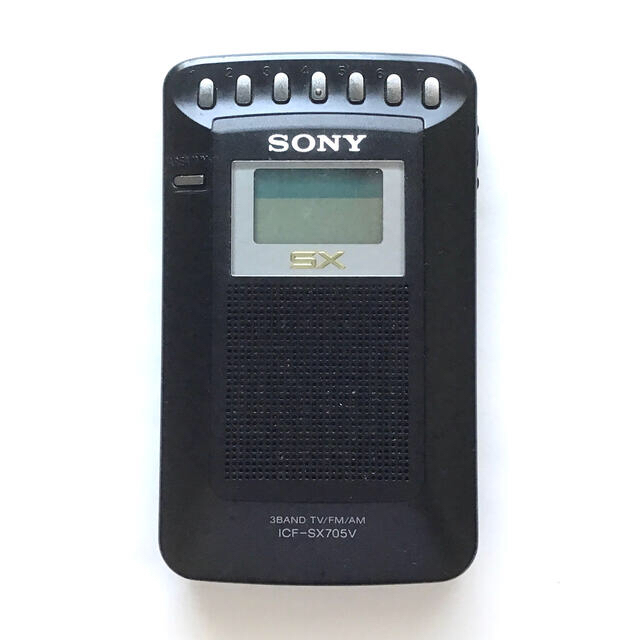 SONY(ソニー)のSONY ポケットラジオ ICF-SX705V スマホ/家電/カメラのオーディオ機器(ラジオ)の商品写真