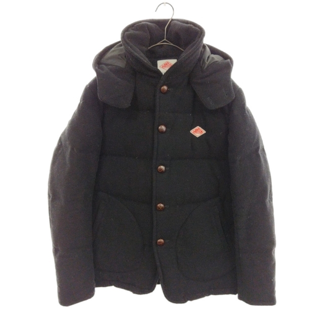 DANTON ダントン 16AW ×BEAMS ビームス別注 ウール ダウンジャケット 16A-FA-001 ブラック