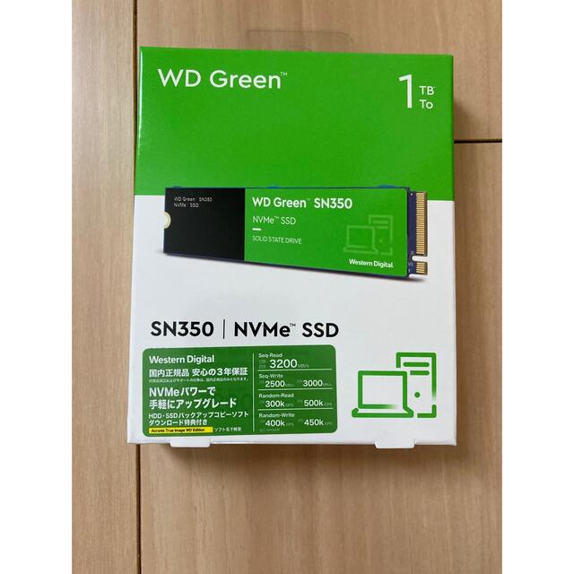 新品未開封　SSD NVMe 1TB   WD Green SN350
