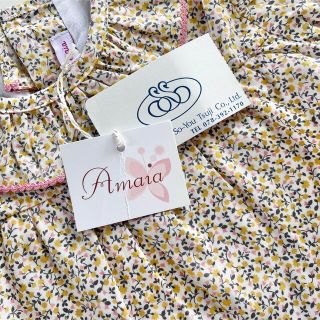 Bonpoint - amaia kids 新品 小花柄ワンピース&ブルマセットの通販 by