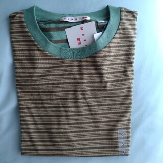 マルニ(Marni)のユニクロマルニ　ボーダーTシャツ(Tシャツ(半袖/袖なし))
