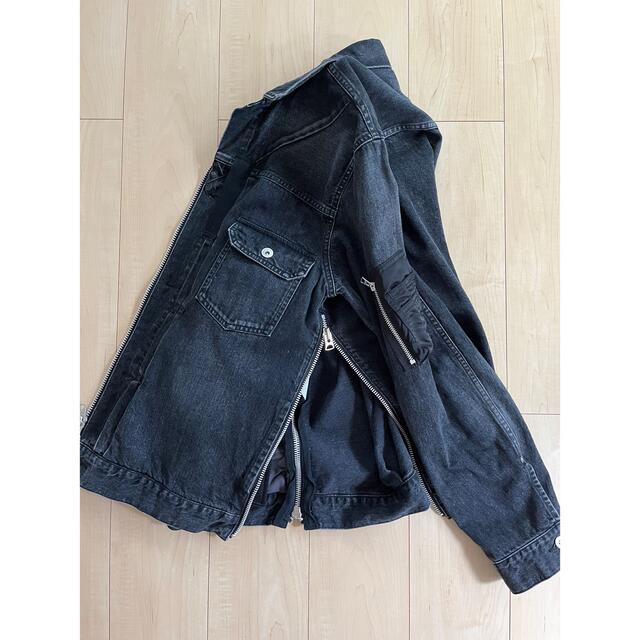 sacai - sacai side zip denim blousonの通販 by ままま|サカイならラクマ