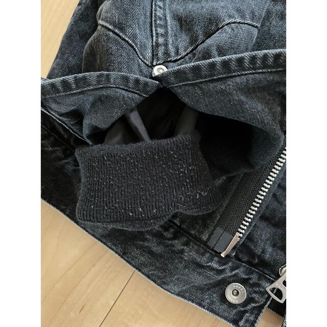 sacai(サカイ)のsacai side zip denim blouson メンズのジャケット/アウター(Gジャン/デニムジャケット)の商品写真