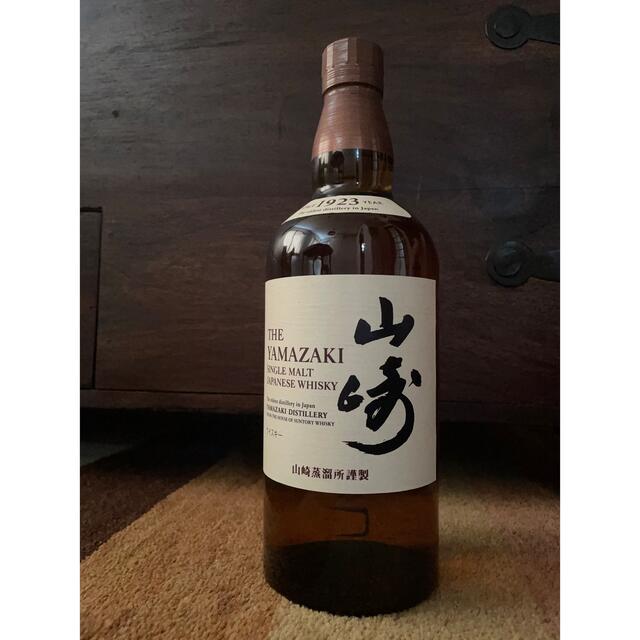 安い買取 本物 サントリー 山﨑シングルモルトウィスキー 700ml 43度
