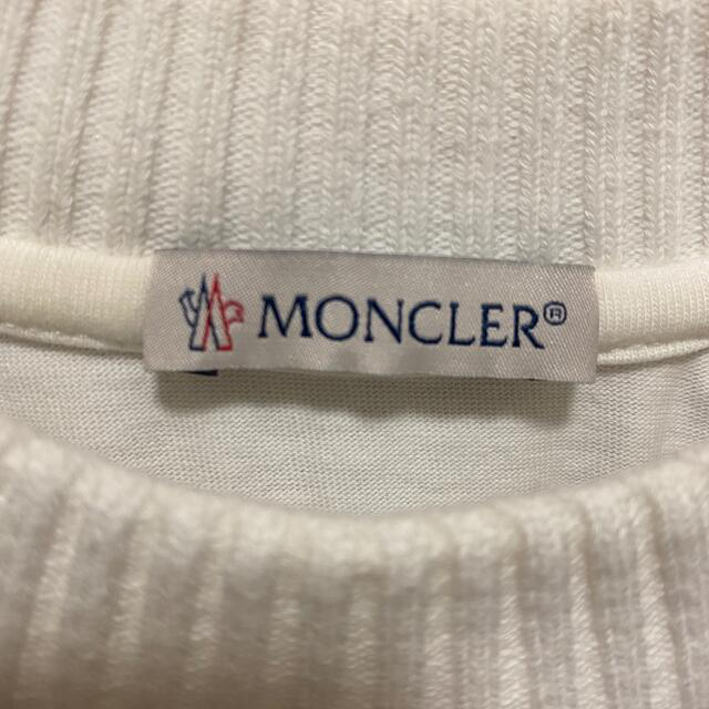 MONCLER(モンクレール)のMONCLER OFF-WHITE コラボ　Tシャツ メンズのトップス(Tシャツ/カットソー(半袖/袖なし))の商品写真