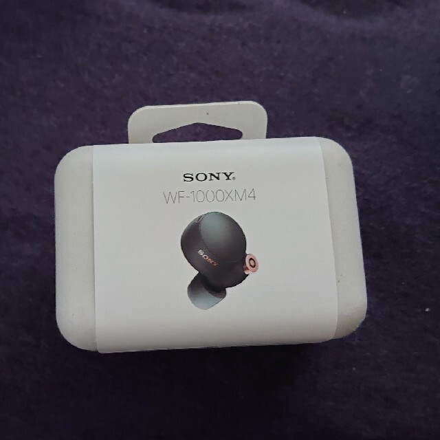 SONY(ソニー)のSONY フルワイヤレスイヤホン WF-1000XM4 ブラック スマホ/家電/カメラのオーディオ機器(ヘッドフォン/イヤフォン)の商品写真