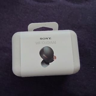 ソニー(SONY)のSONY フルワイヤレスイヤホン WF-1000XM4 ブラック(ヘッドフォン/イヤフォン)