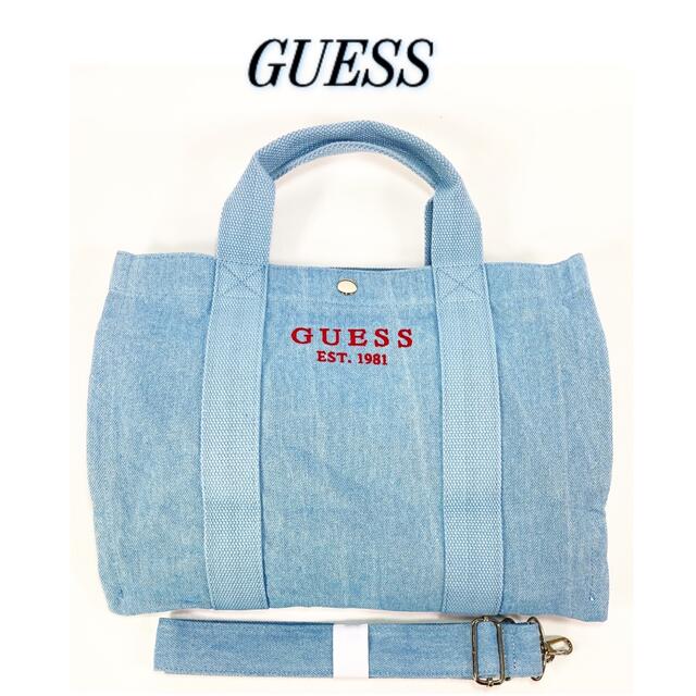 GUESS 2way デニム　バック