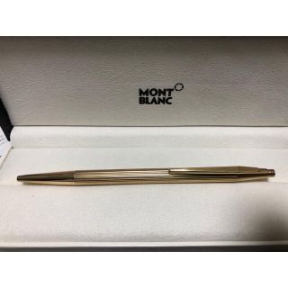 (美品)MONTBLANCモンブランボールペン  20金張(ペン/マーカー)