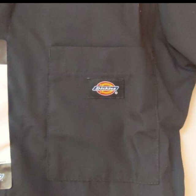 Dickies(ディッキーズ)の新品 L BK 半袖つなぎ ディッキーズ ブラック メンズのジャケット/アウター(カバーオール)の商品写真