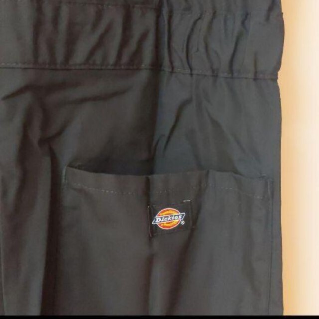 Dickies(ディッキーズ)の新品 L BK 半袖つなぎ ディッキーズ ブラック メンズのジャケット/アウター(カバーオール)の商品写真