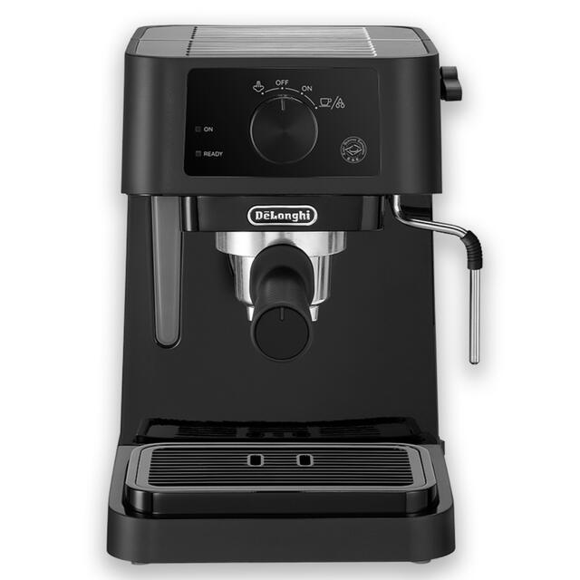 DeLonghi(デロンギ)の【シュン様専用】　デロンギ DeLonghi スティローザ EC235J-BK スマホ/家電/カメラの調理家電(エスプレッソマシン)の商品写真