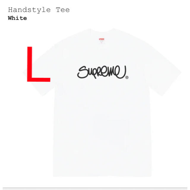 supreme Handstyle Teeメンズ