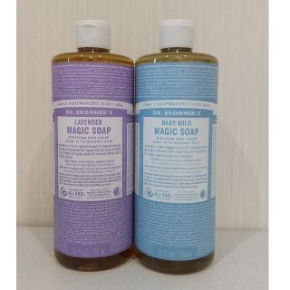 ドクターブロナー(Dr.Bronner)のドクターブロナー  マジックソープ  ベビーマイルド & ラベンダー 739mI(ボディソープ/石鹸)