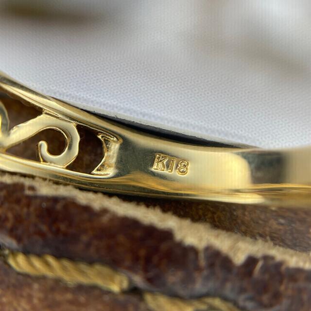 K18 スカシ ダイヤモンド リング専用 レディースのアクセサリー(リング(指輪))の商品写真