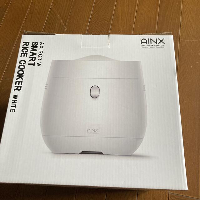 Smart Rice Cooker 炊飯器 4合 ホワイト AX-RC3W(1台