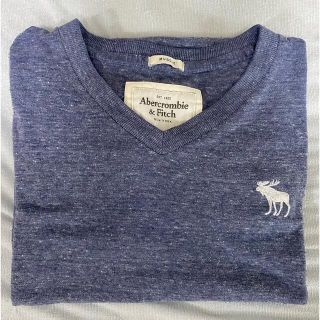 アバクロンビーアンドフィッチ(Abercrombie&Fitch)のアバクロ　Tシャツ　刺繍ロゴ　マッスル　筋肉(Tシャツ/カットソー(半袖/袖なし))