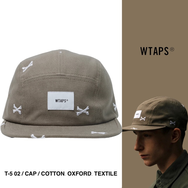 【残り1点】WTAPS T-5 02 CAP OXFORD TEXTILEミリタリー