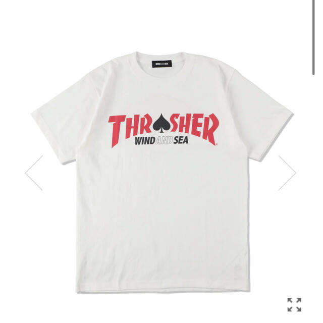 THRASHER MAGAZINE X WDS (SPADE)WHITE