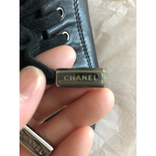 CHANEL(シャネル)のシャネルCHANELスニーカー37黒 レディースの靴/シューズ(スニーカー)の商品写真