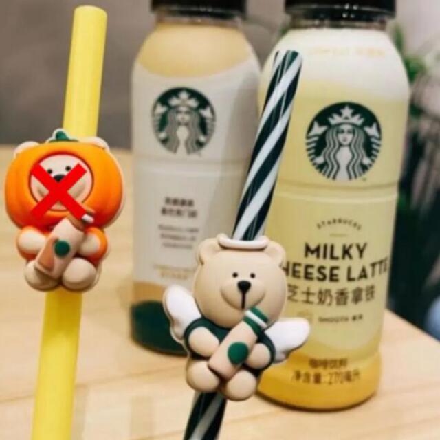 Starbucks Coffee(スターバックスコーヒー)の※最終値下げ※   スターバックス ストロー 【グリーン】 インテリア/住まい/日用品のキッチン/食器(カトラリー/箸)の商品写真