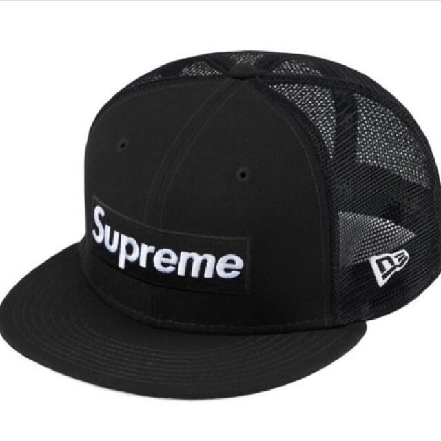 Supreme Box Logo Mesh Back New Era 7-1/2BlackSIZE