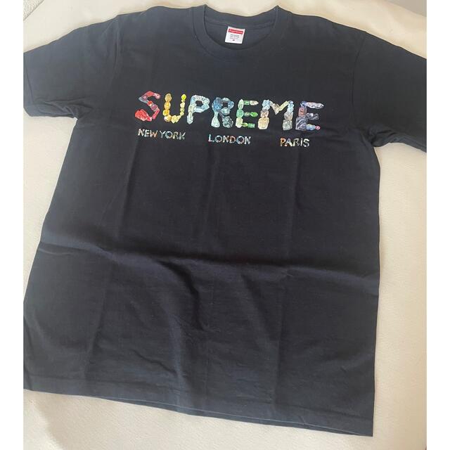 Supreme(シュプリーム)のsupreme rocks tee  Black Mサイズ メンズのトップス(Tシャツ/カットソー(半袖/袖なし))の商品写真