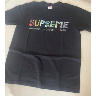 シュプリーム(Supreme)のsupreme rocks tee  Black Mサイズ(Tシャツ/カットソー(半袖/袖なし))