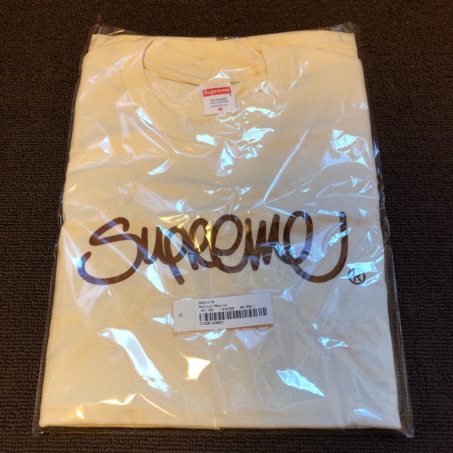 Supreme Handstyle  Tee Natural  M