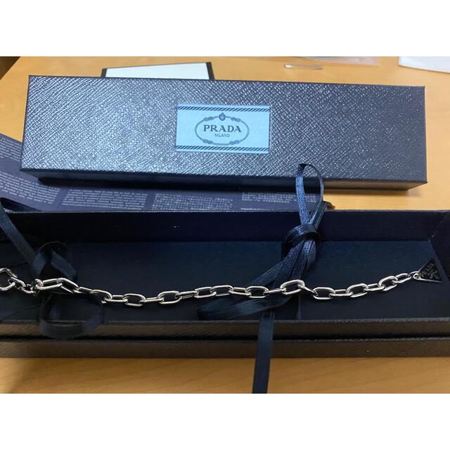 PRADA - プラダ ブレスレット チェーン シルバーの通販 by モック's