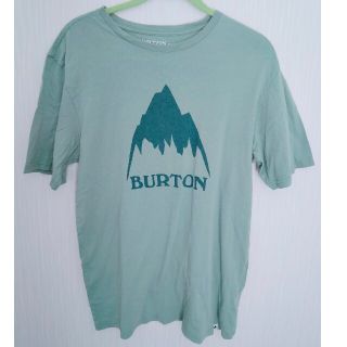 バートン(BURTON)のバートン カーキ グリーン ロゴTシャツ デザインTシャツ 男女兼用 メンズ(Tシャツ/カットソー(半袖/袖なし))