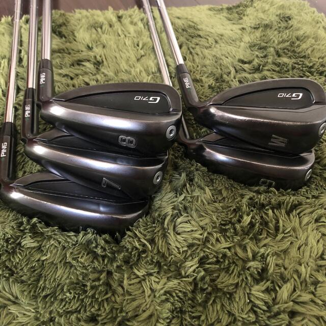 ping G710飛び系アイアンセット6I〜PW 5本セット