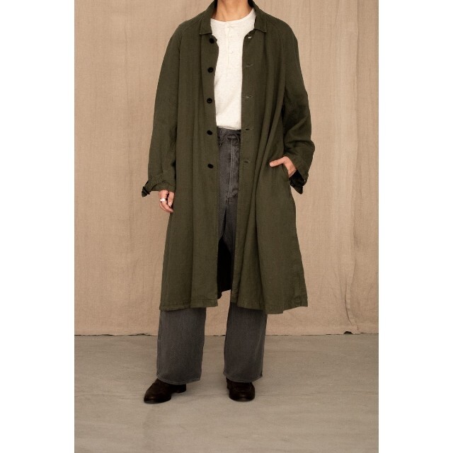 OUTIL / MANTEAU UZES  OLIVE  サイズ2