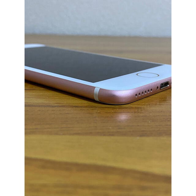 Apple(アップル)の美品 iPhone7 32GB SIMロック解除済 ローズゴールド SIMフリー スマホ/家電/カメラのスマートフォン/携帯電話(スマートフォン本体)の商品写真