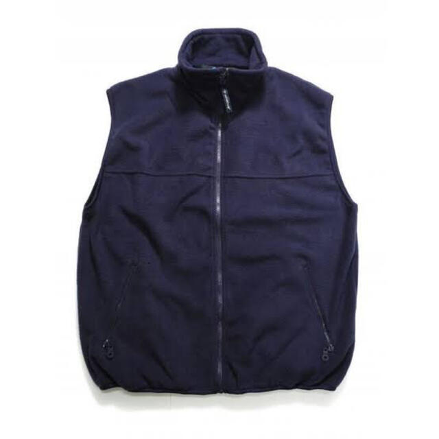 1LDK SELECT(ワンエルディーケーセレクト)のTRI MOUNTAIN FLEECE VEST NAVY　XL メンズのトップス(ベスト)の商品写真