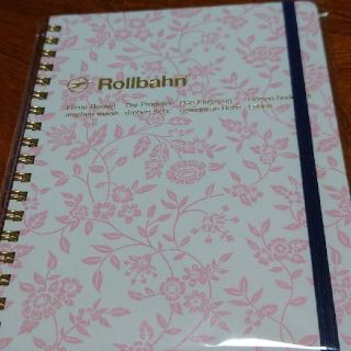 スミス(SMITH)の【新品】rollbahn ロルバーン Lido(リド)ノート  (ピンク:小花)(ノート/メモ帳/ふせん)